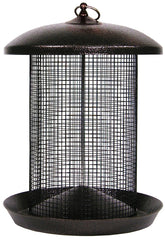 Stokes Select 38117 Wild Bird Feeder, 13 in H, 5.3 qt, Hammered Copper, Powder-Coated